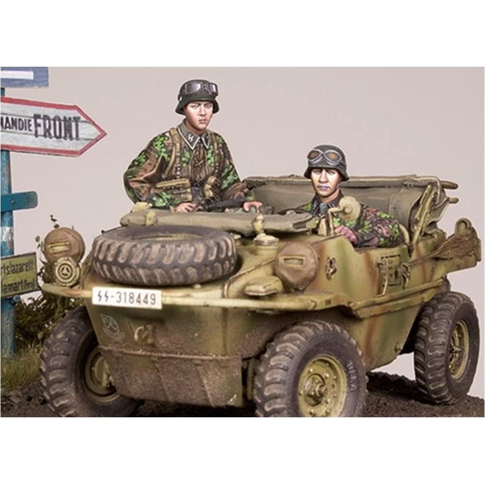 Kit de Resina Alpine Miniatures 1/35 Soldado Waffen SS