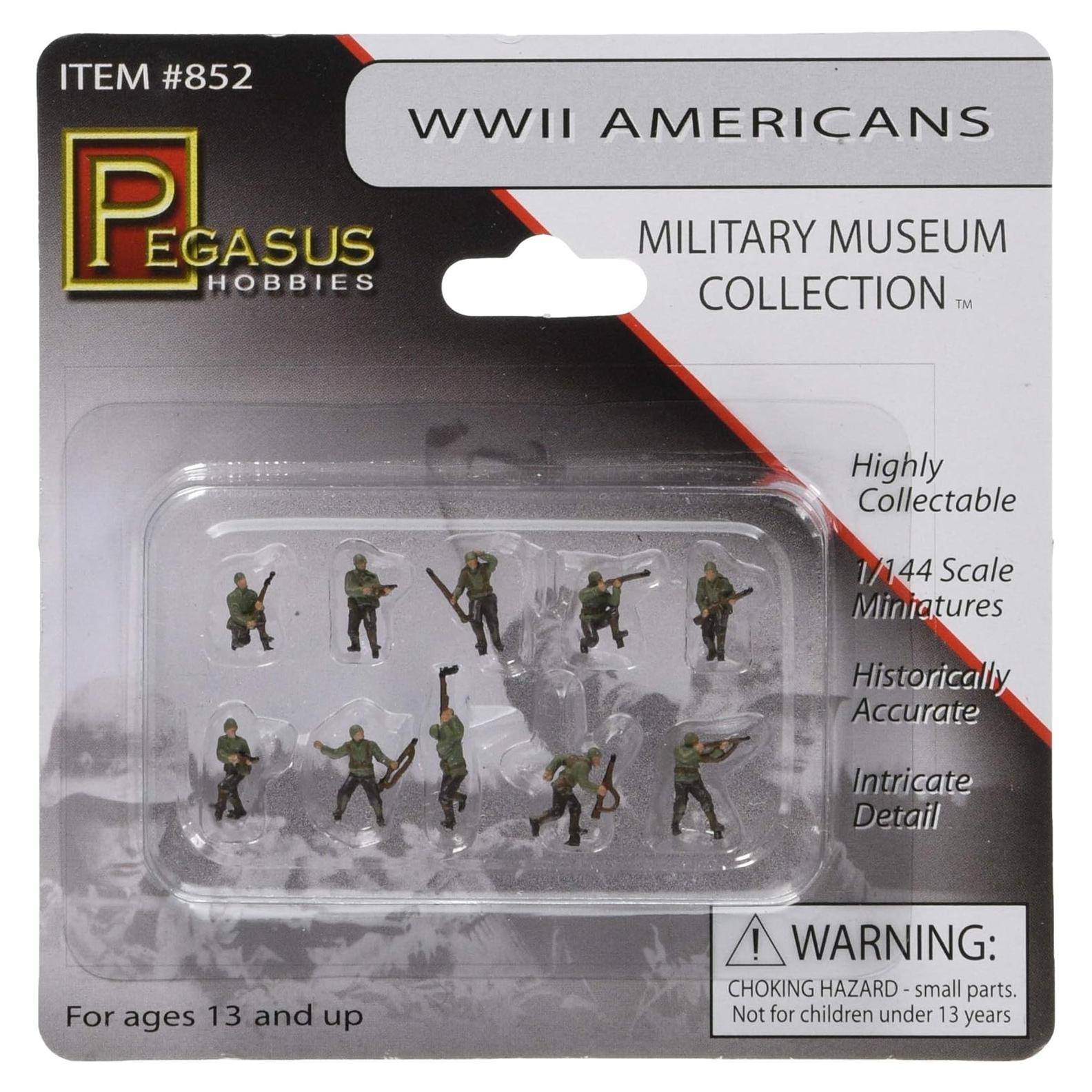 Pegasus Spiele 950852" 1/144 WW II: US Soldiers, Bema Model kit