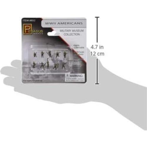 Pegasus Spiele 950852" 1/144 WW II: US Soldiers, Bema Model kit