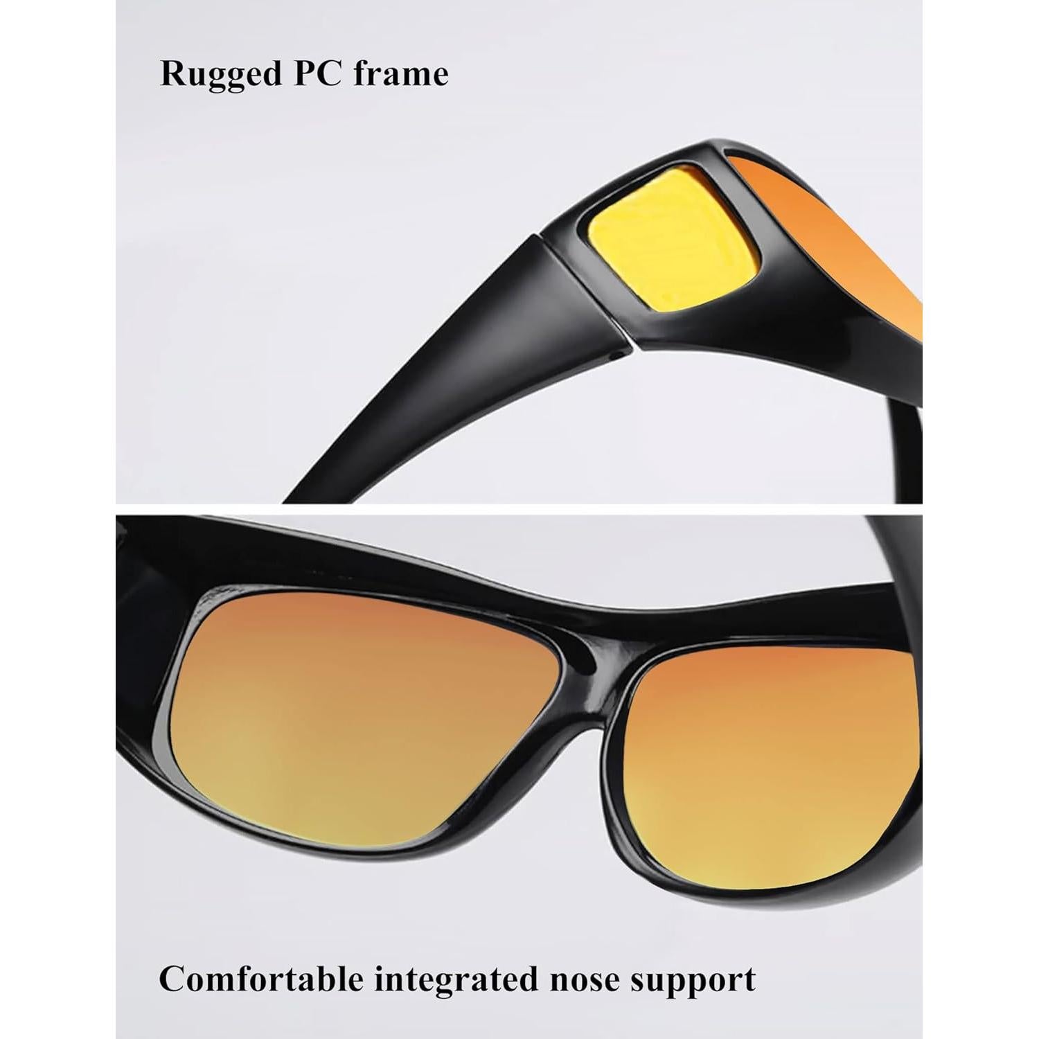 Gafas de Sol Lxnoap con Visión Nocturna y Antirreflejo