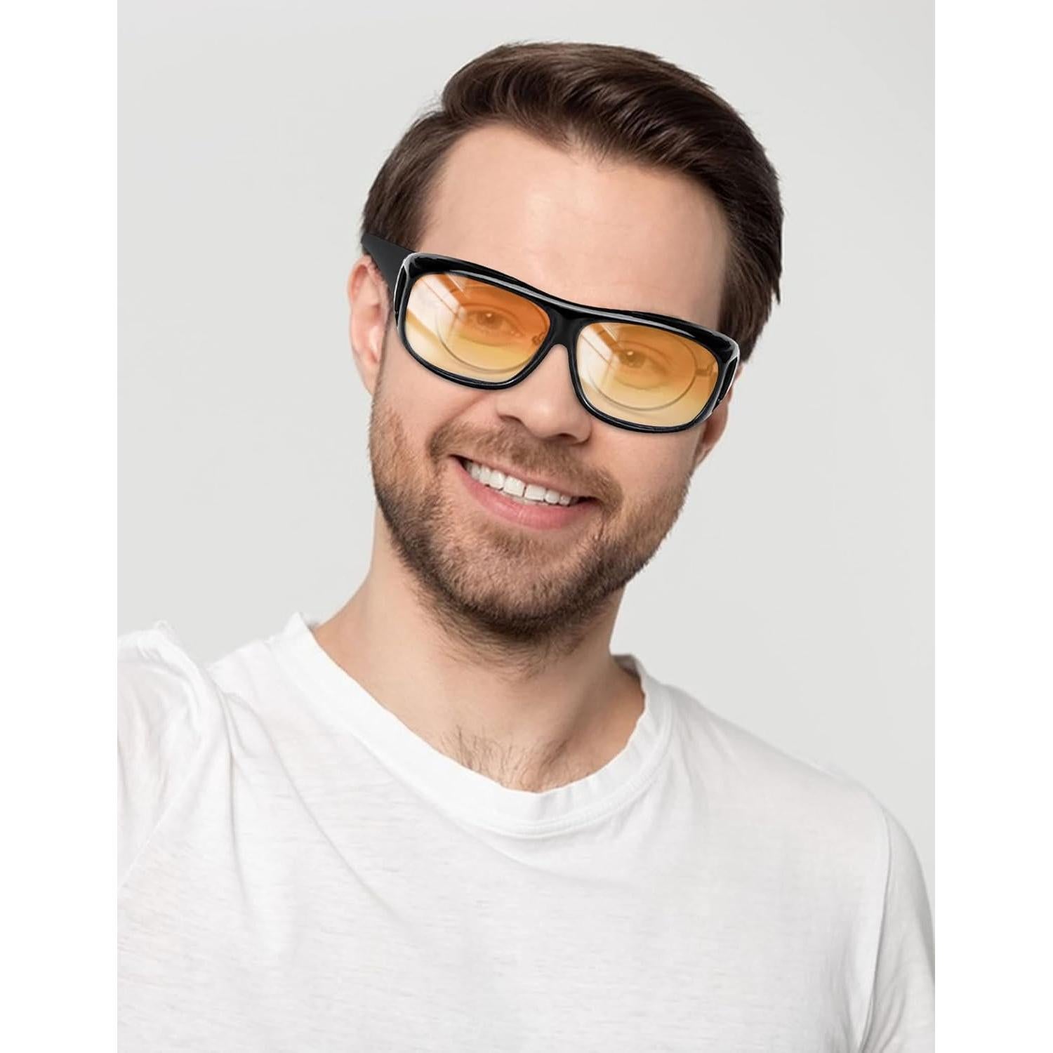 Gafas de Sol Lxnoap con Visión Nocturna y Antirreflejo