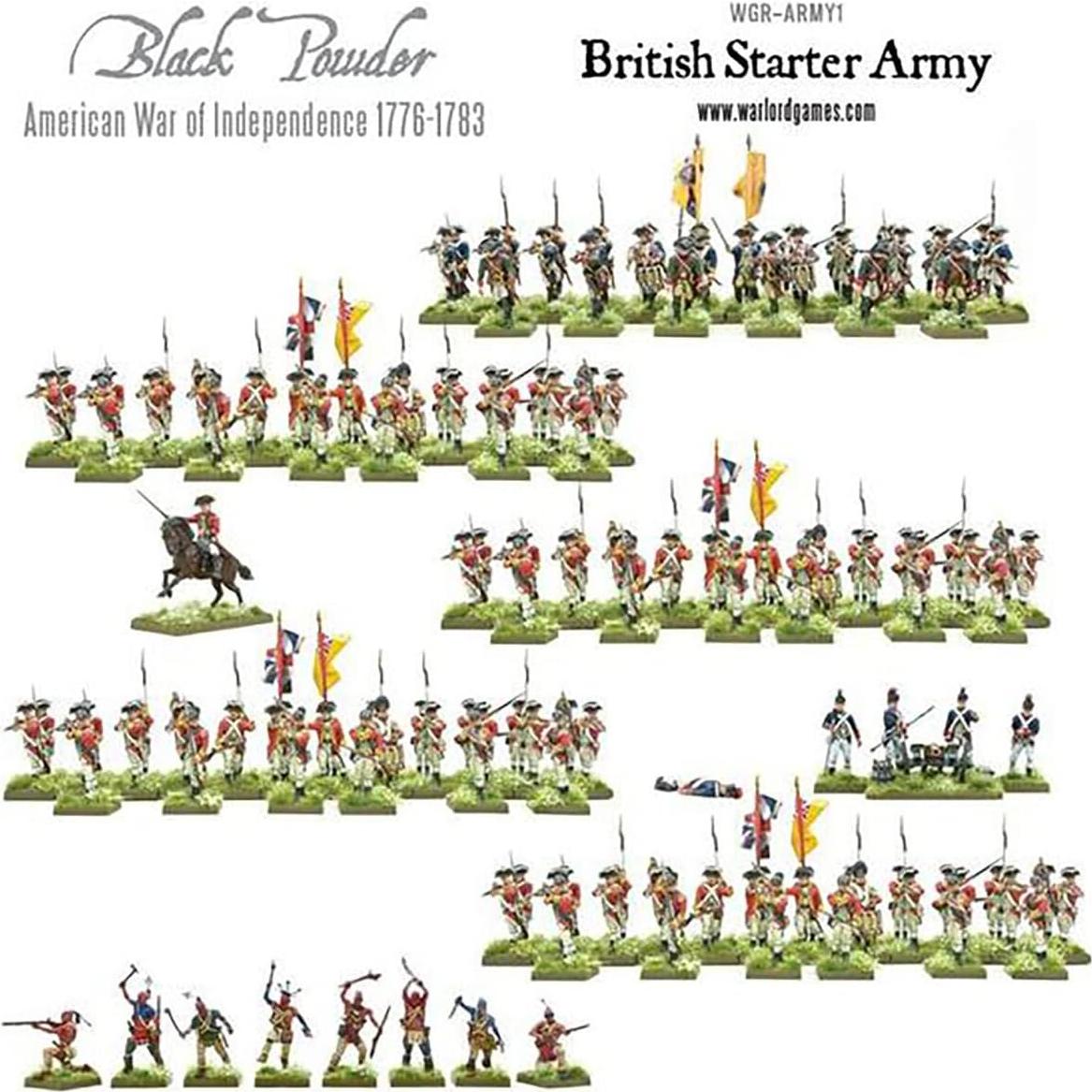 Ejército Británico Guerra Revolucionaria Warlord 120 Miniaturas