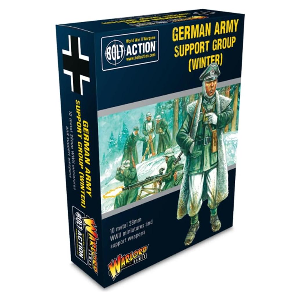 Figuras de Invierno Warlord 1:56 Ejército Alemán Miniaturas