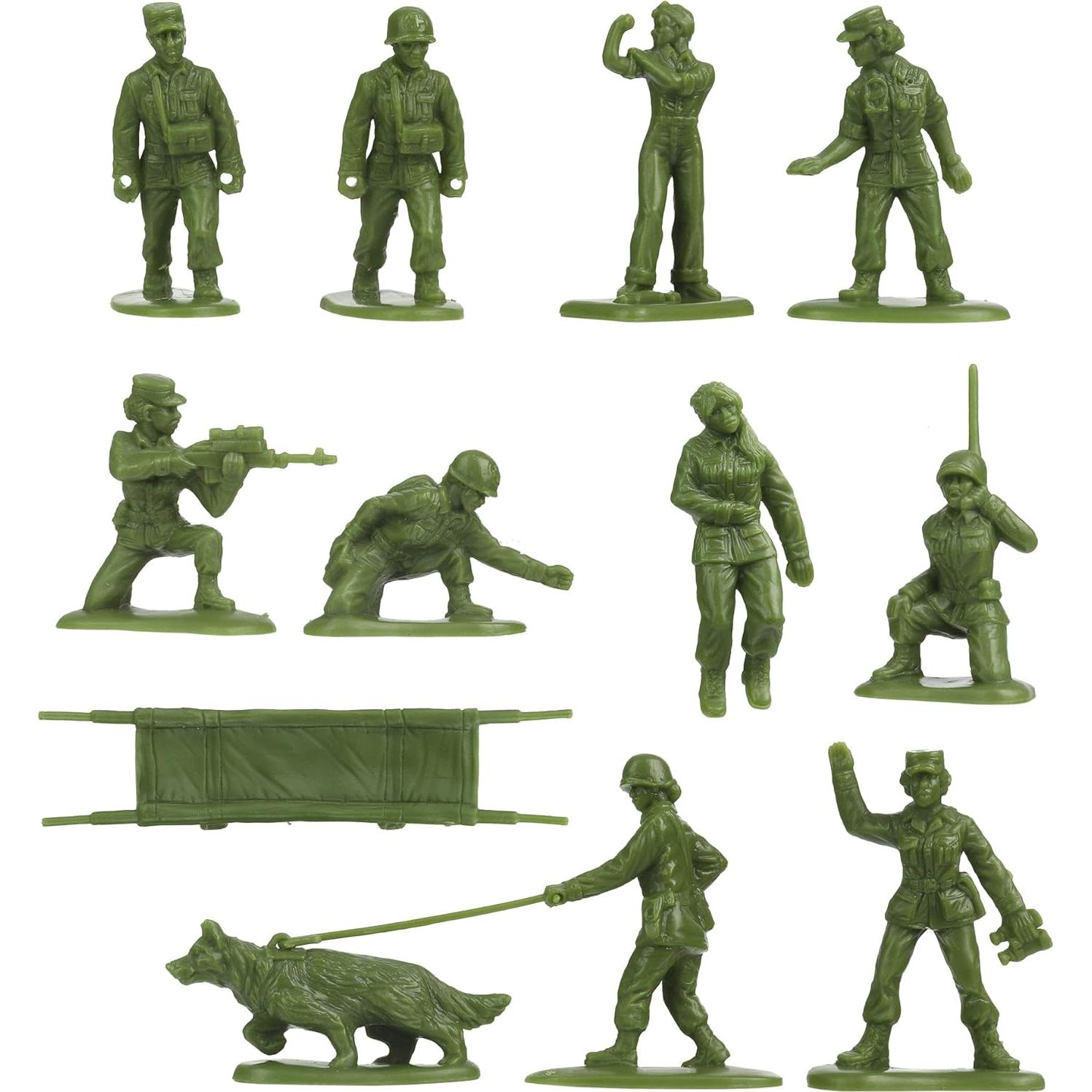 Figuras de Soldados Femeninos Médicos BMC 24pc 1:32