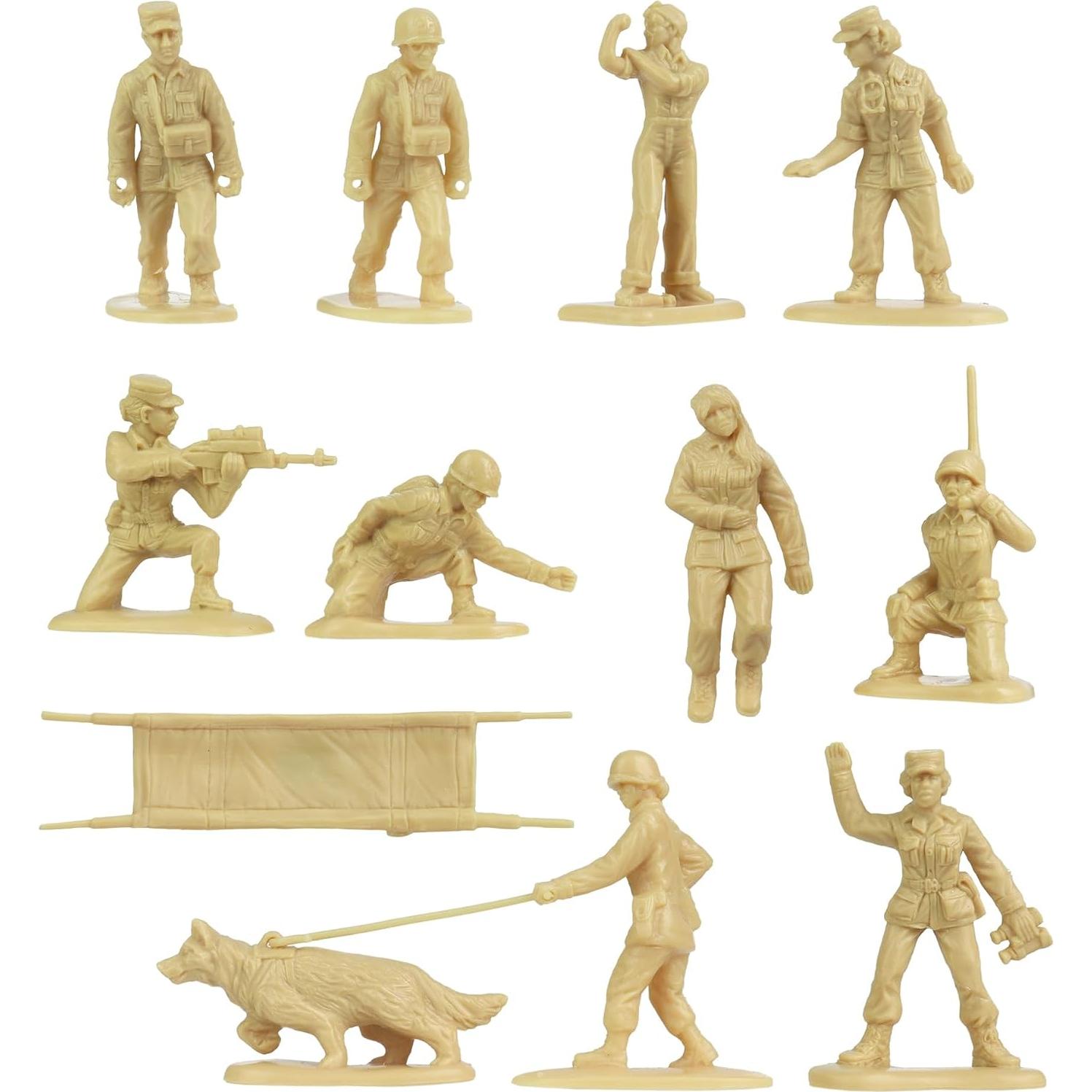 Figuras de Soldados Femeninos Médicos BMC 24pc 1:32