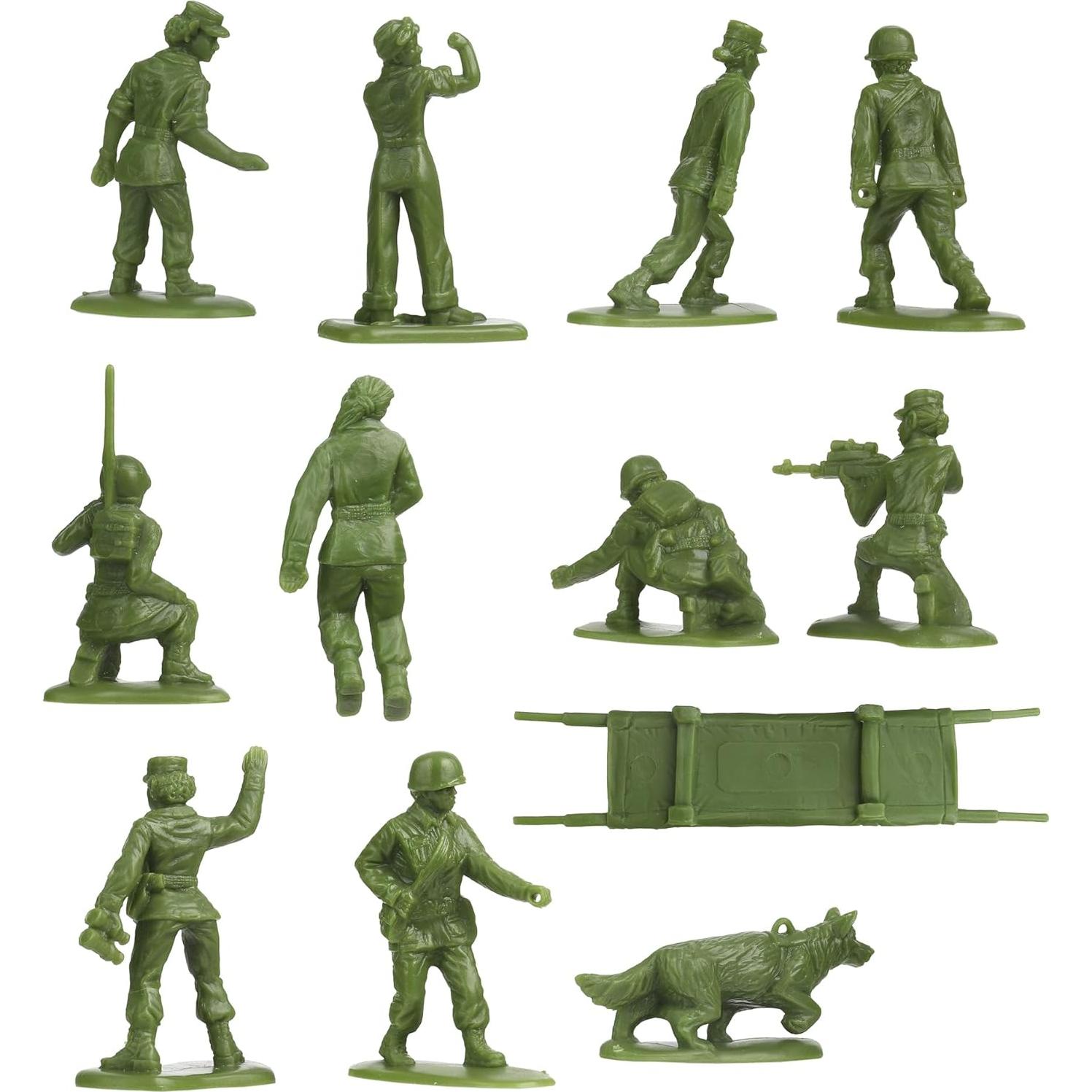 Figuras de Soldados Femeninos Médicos BMC 24pc 1:32