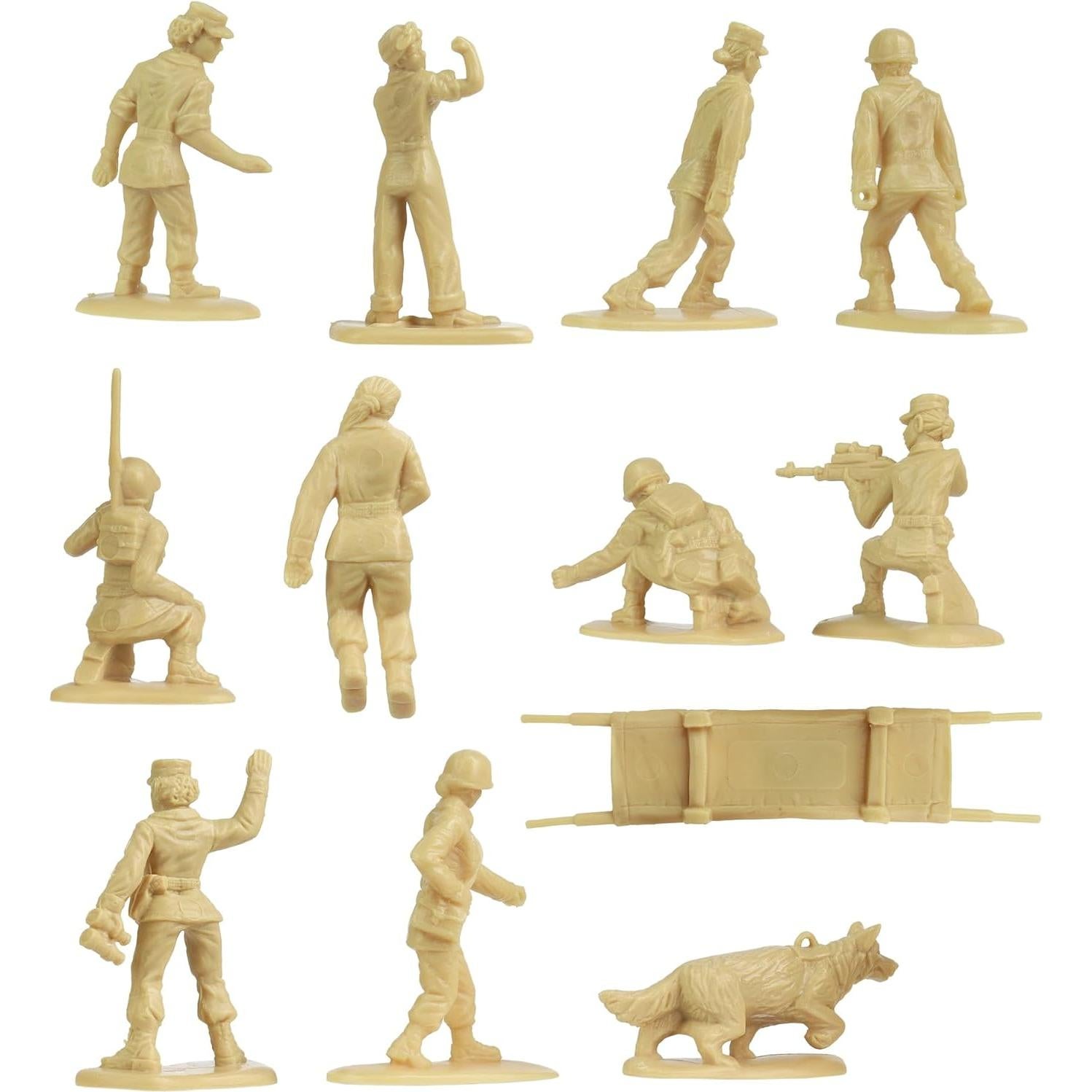 Figuras de Soldados Femeninos Médicos BMC 24pc 1:32