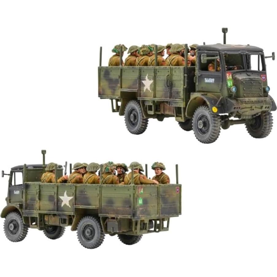 Camión Bedford QLT Warlord Games 1:56 Miniatura Sin Pintar