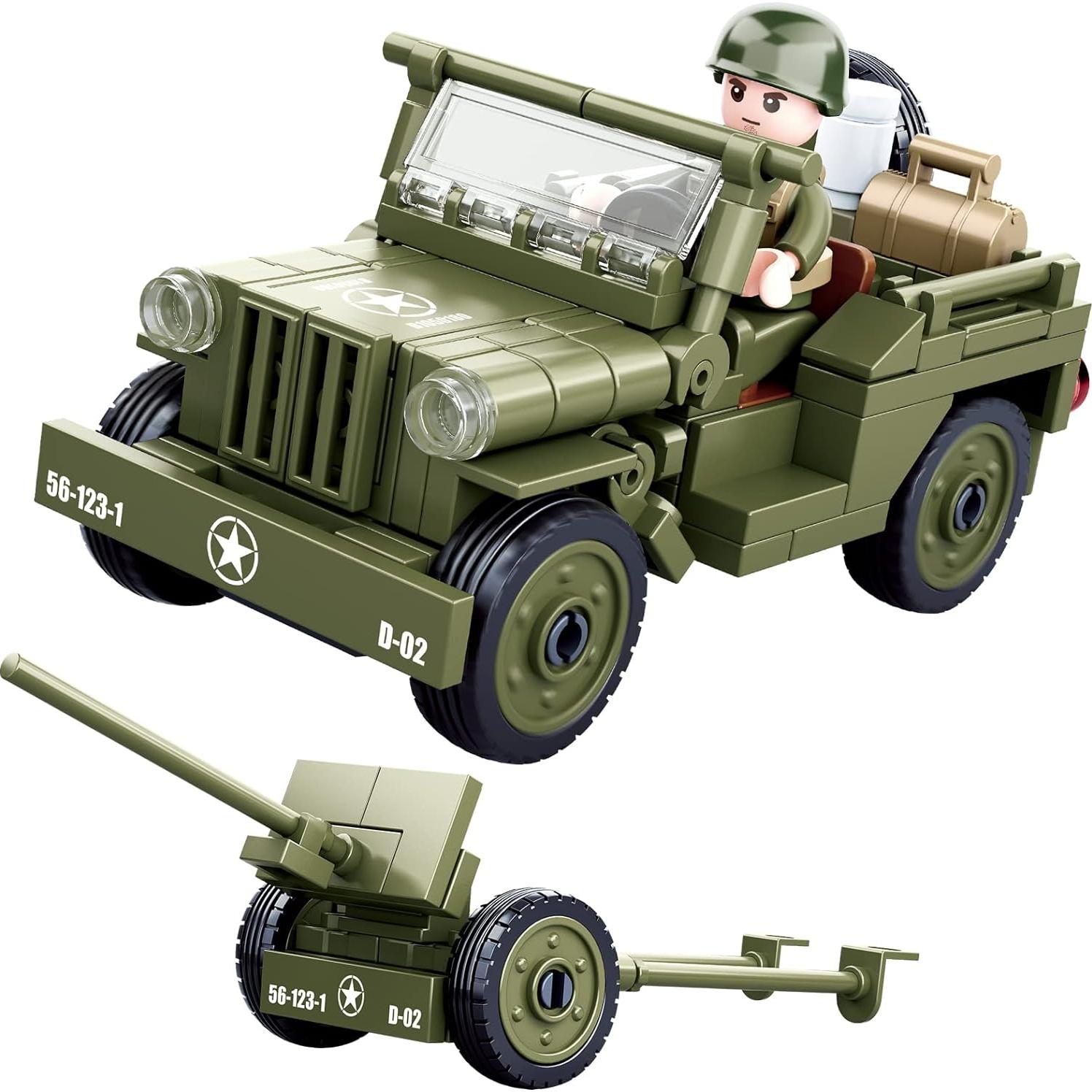 Set de Construcción Embarcación Desembarco Militar WW2 Hhohio 325 Piezas