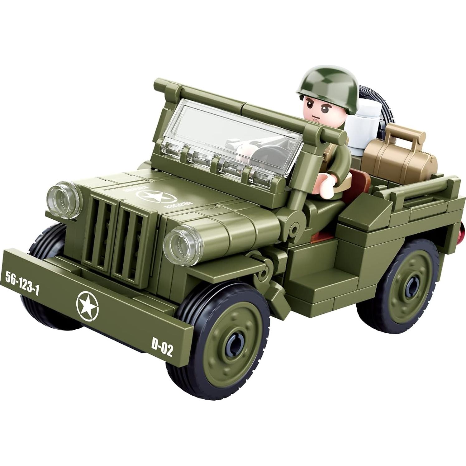 Set de Construcción Embarcación Desembarco Militar WW2 Hhohio 325 Piezas