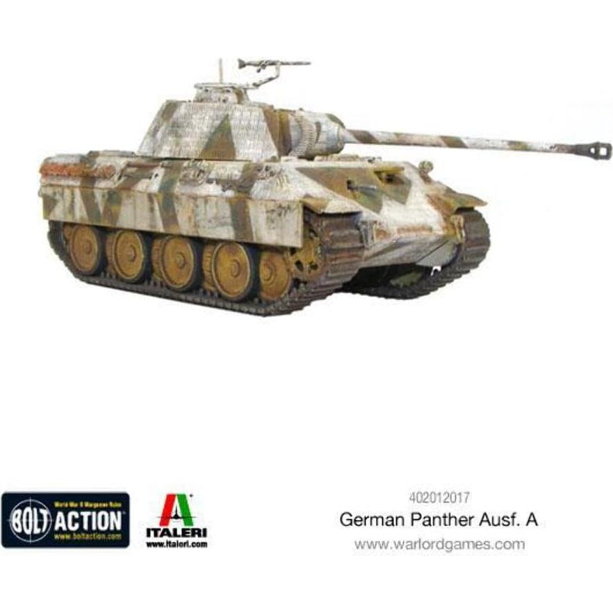 Tanque Medio Panther AUSF A 1:56 Warlord Miniatura Pintable