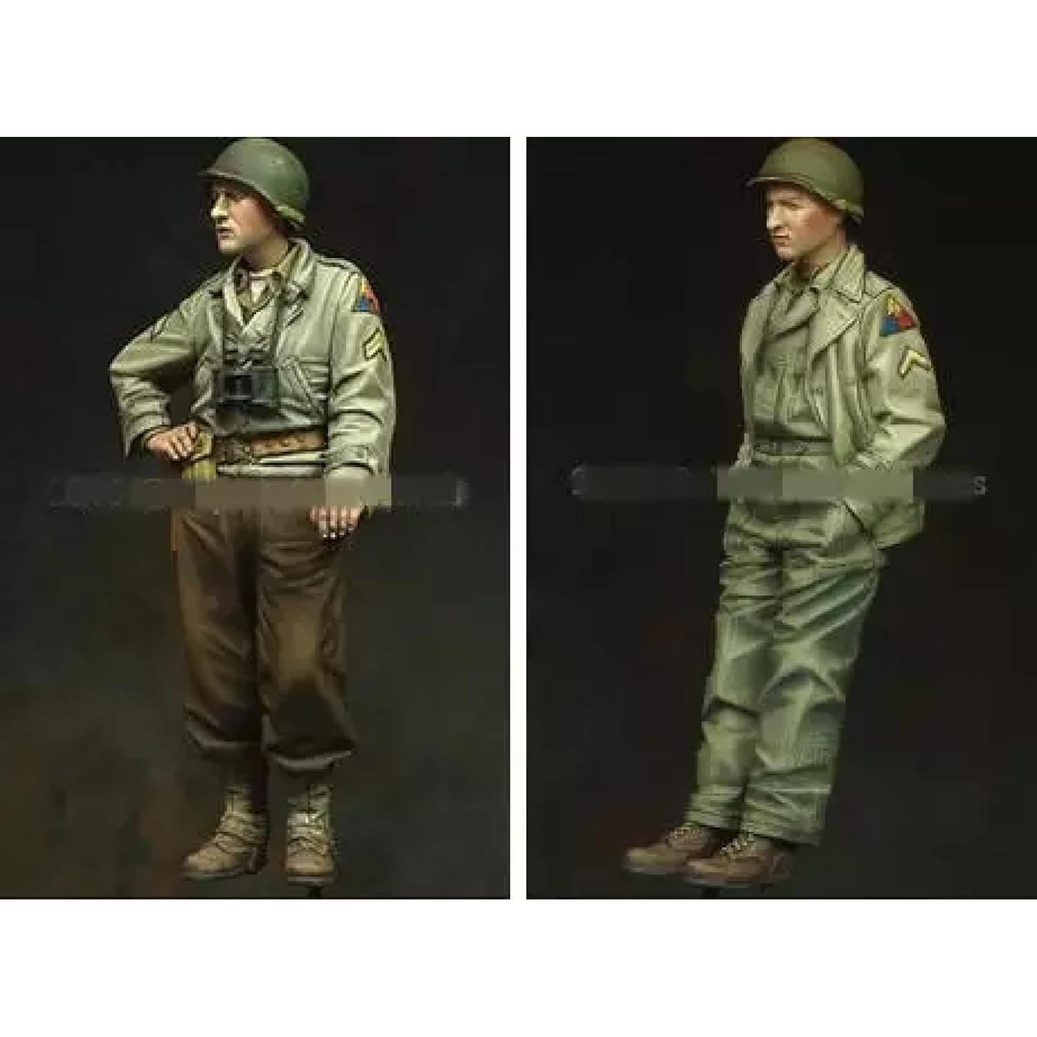 Miniatura Soldado de Resina 1/35 Risjc EE. UU. Sin Pintar