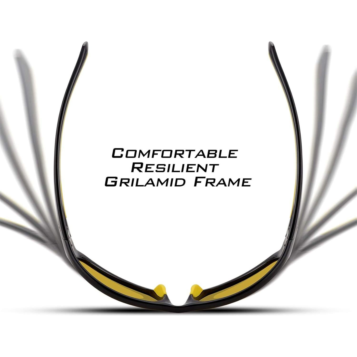 Gafas de Visión Nocturna KastKing Amarillas para Conducir