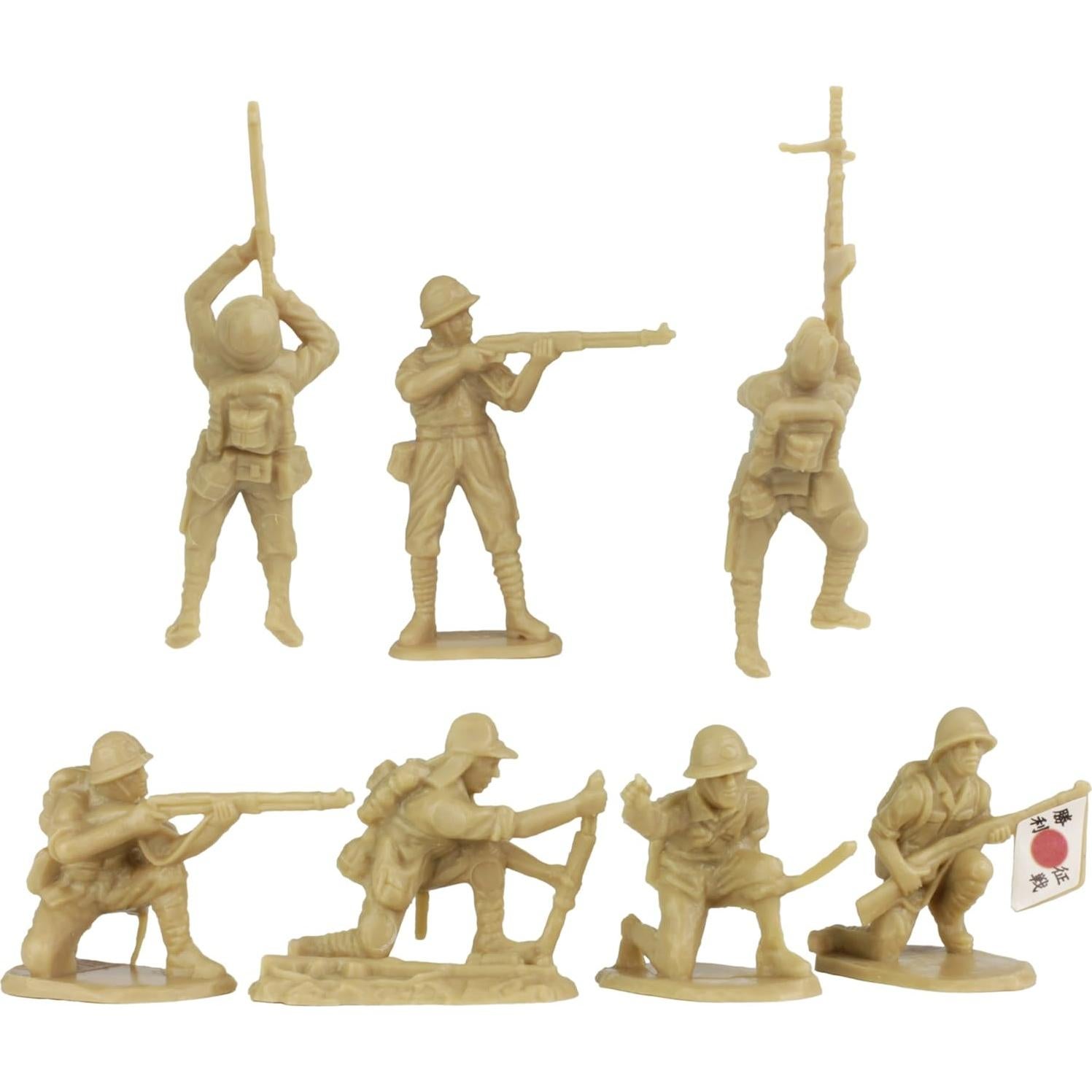 Juego de Soldados de Plástico BMC Iwo Jima 72 Piezas