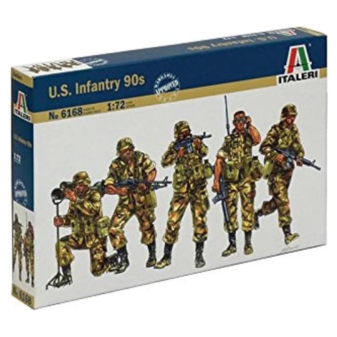 Italeri Infantería EE.UU. 90s 1:72 - 50 Figuras Plástico