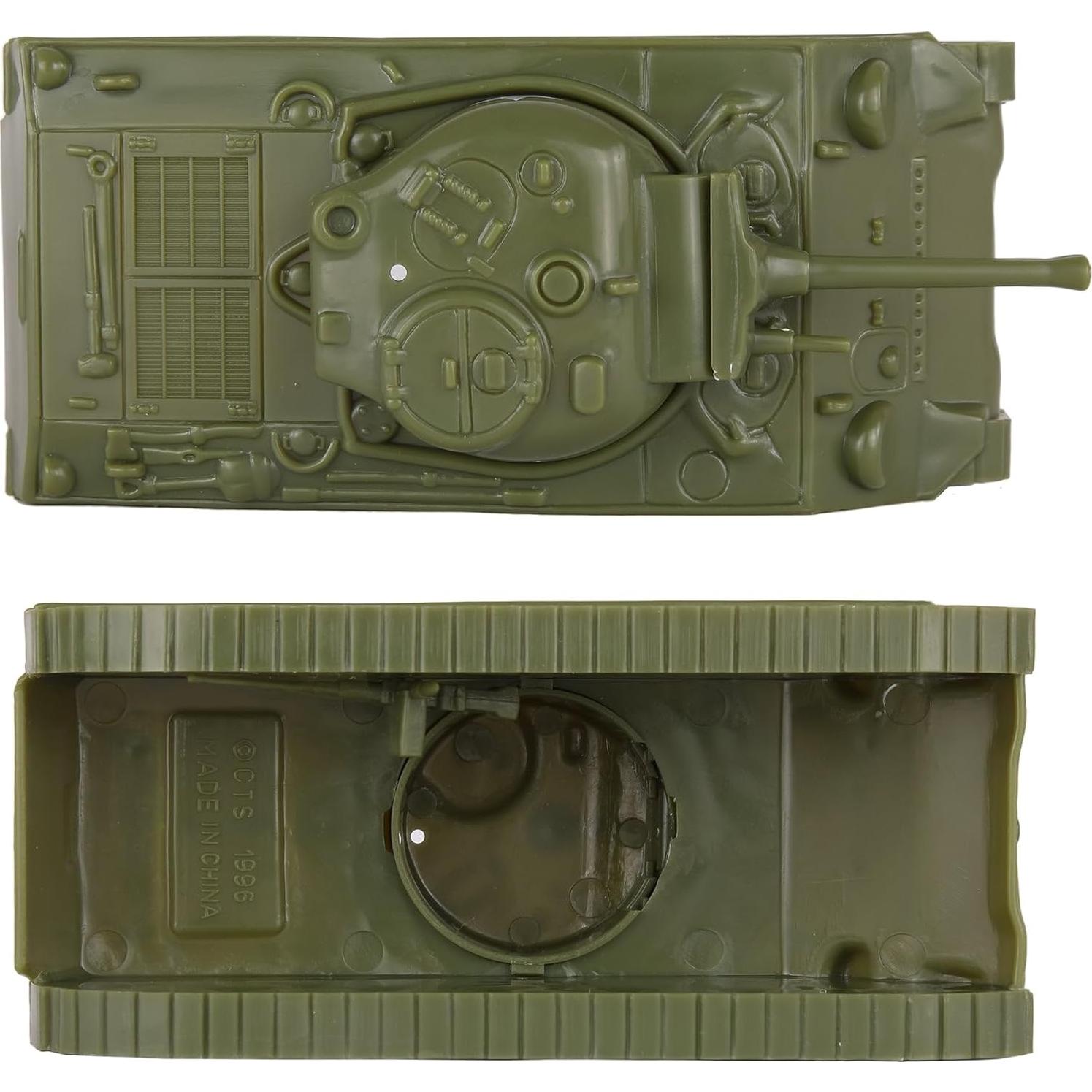 Tanques Sherman M4 WW2 BMC 1:38 Verde OD 2 piezas