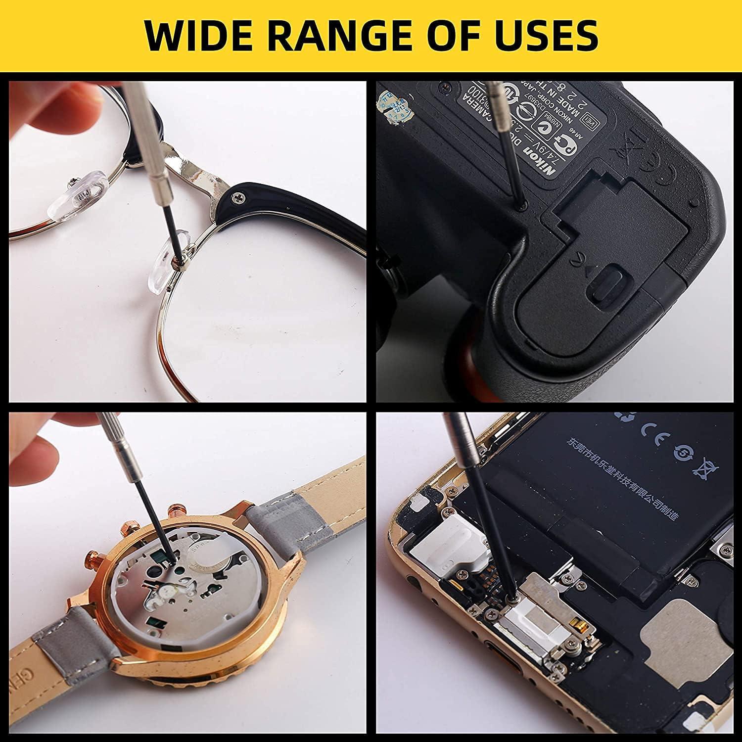 Kit de Reparación de Gafas Hike0001 con Tornillos y Herramientas