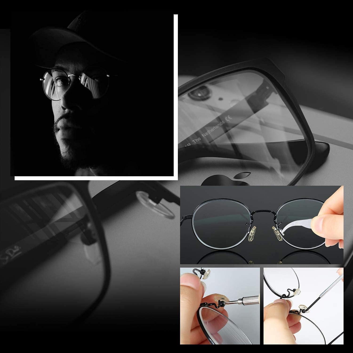 Kit de Reparación de Gafas Hike0001 con Tornillos y Herramientas