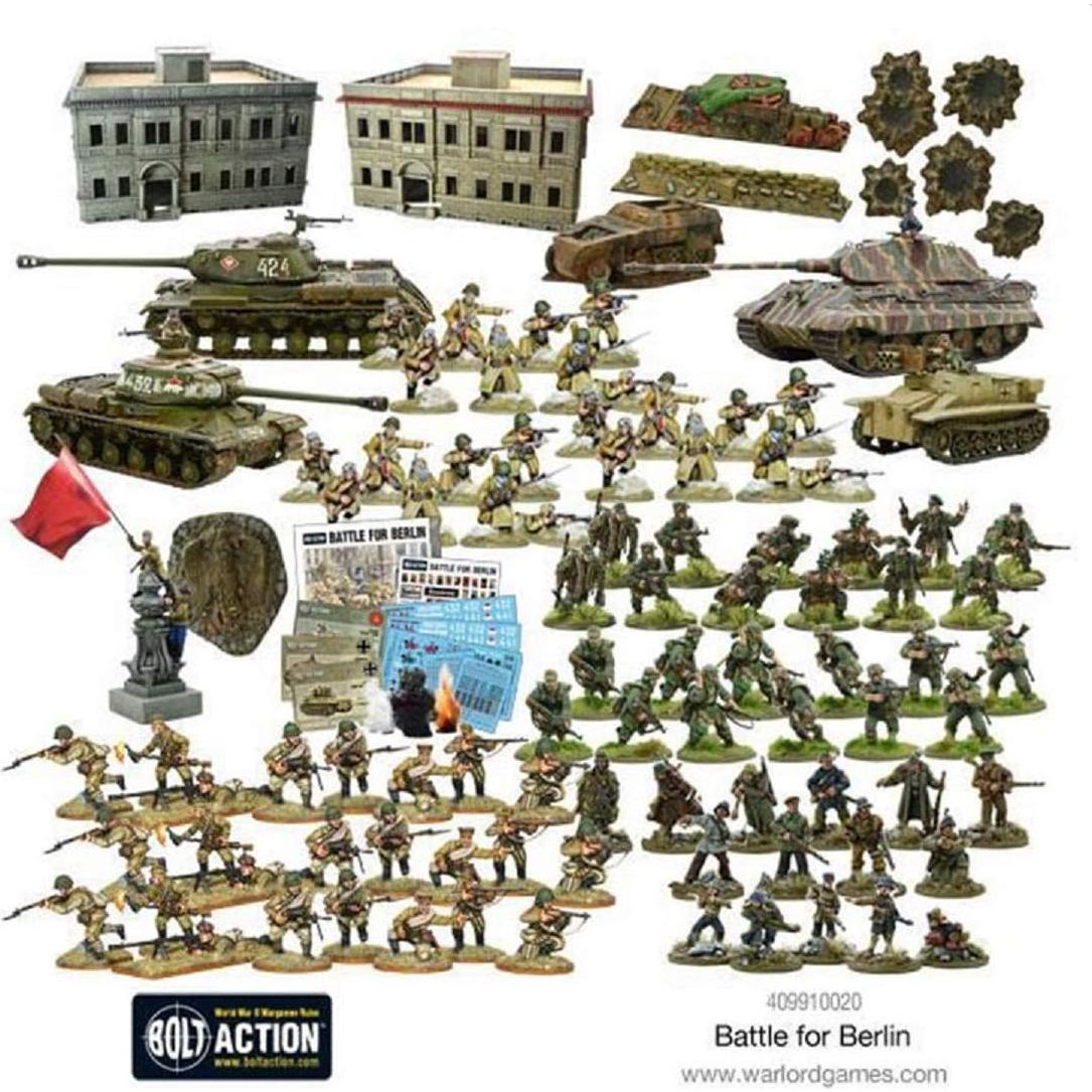 Juego de Batalla por Berlín 1:56 Warlord Games Miniaturas