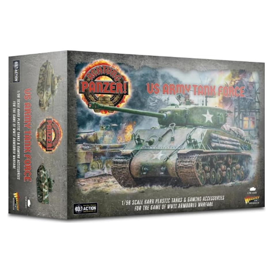 Kit de Modelo de Guerra de Mesa Warlord 1:56 Tanques EE.UU.