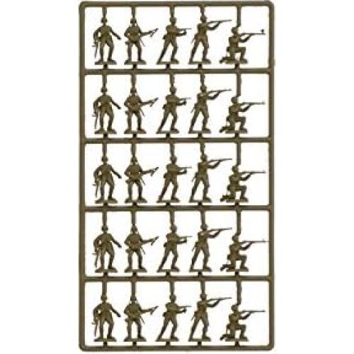 Italeri 6046S 1:72 Infantería Americana WWII 50 Soldados