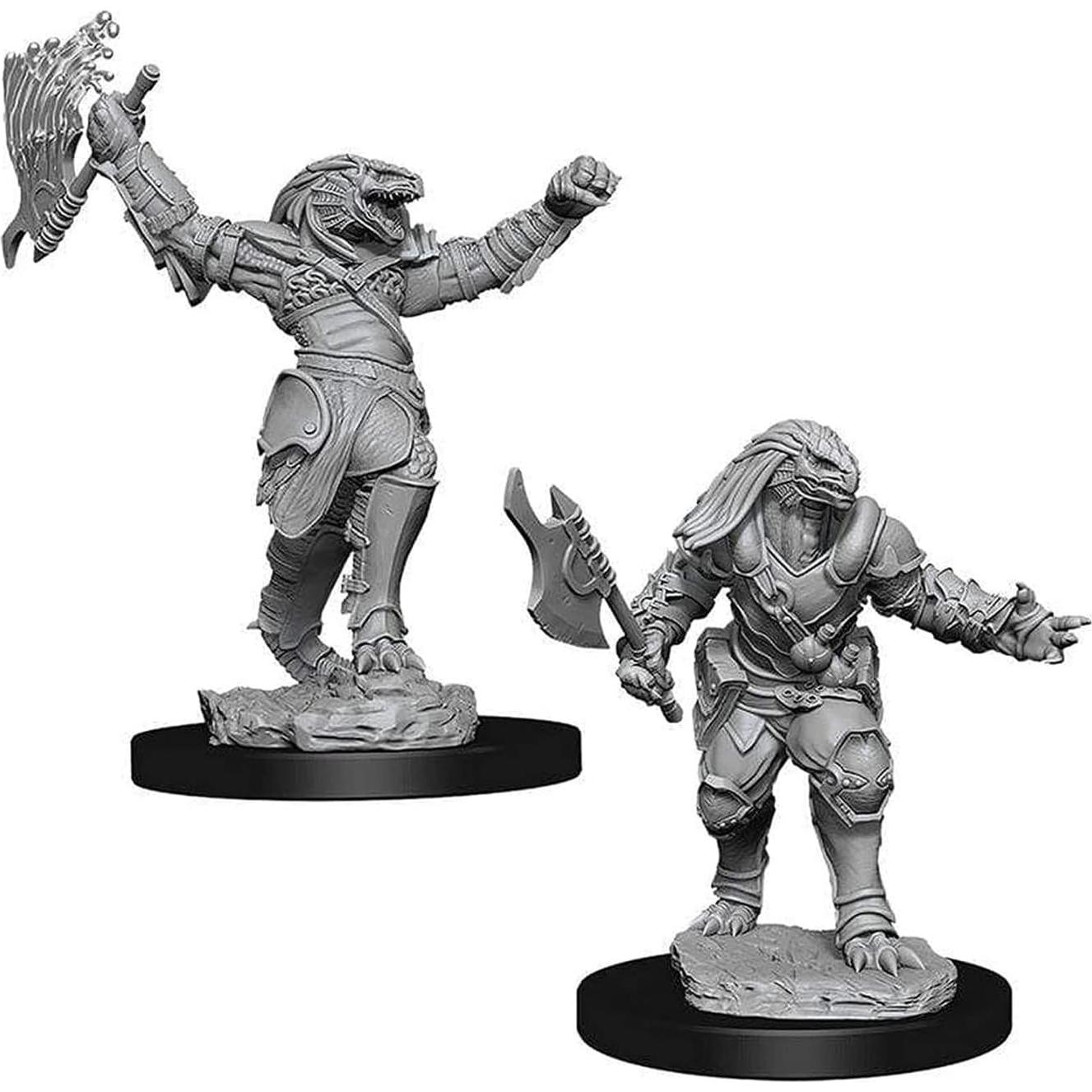 Miniatura Guerrero Dragonborn Masculino Nolzur D&D 10x15cm