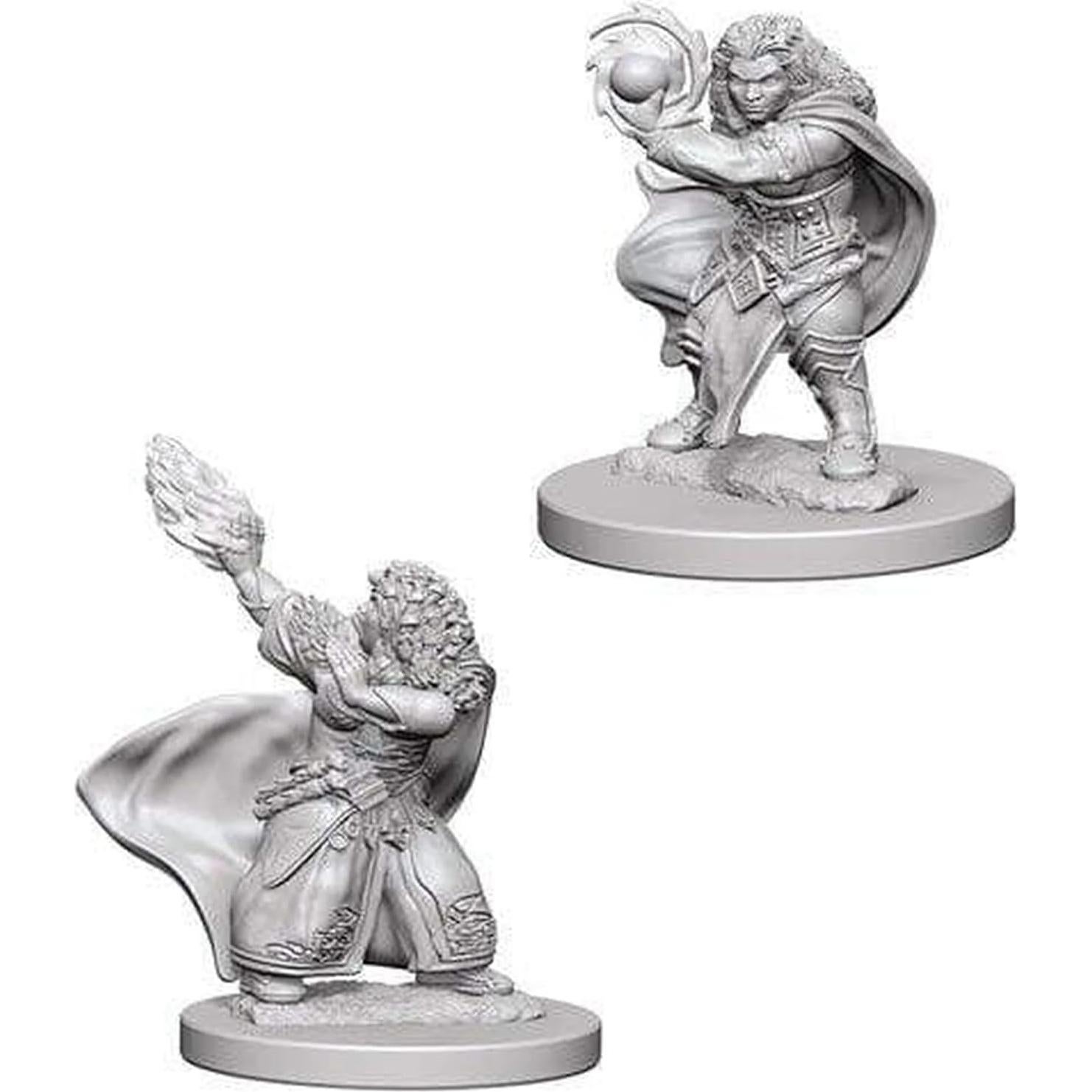 Miniatura Guerrero Enano Masculino D&D Nolzur 10.16 cm