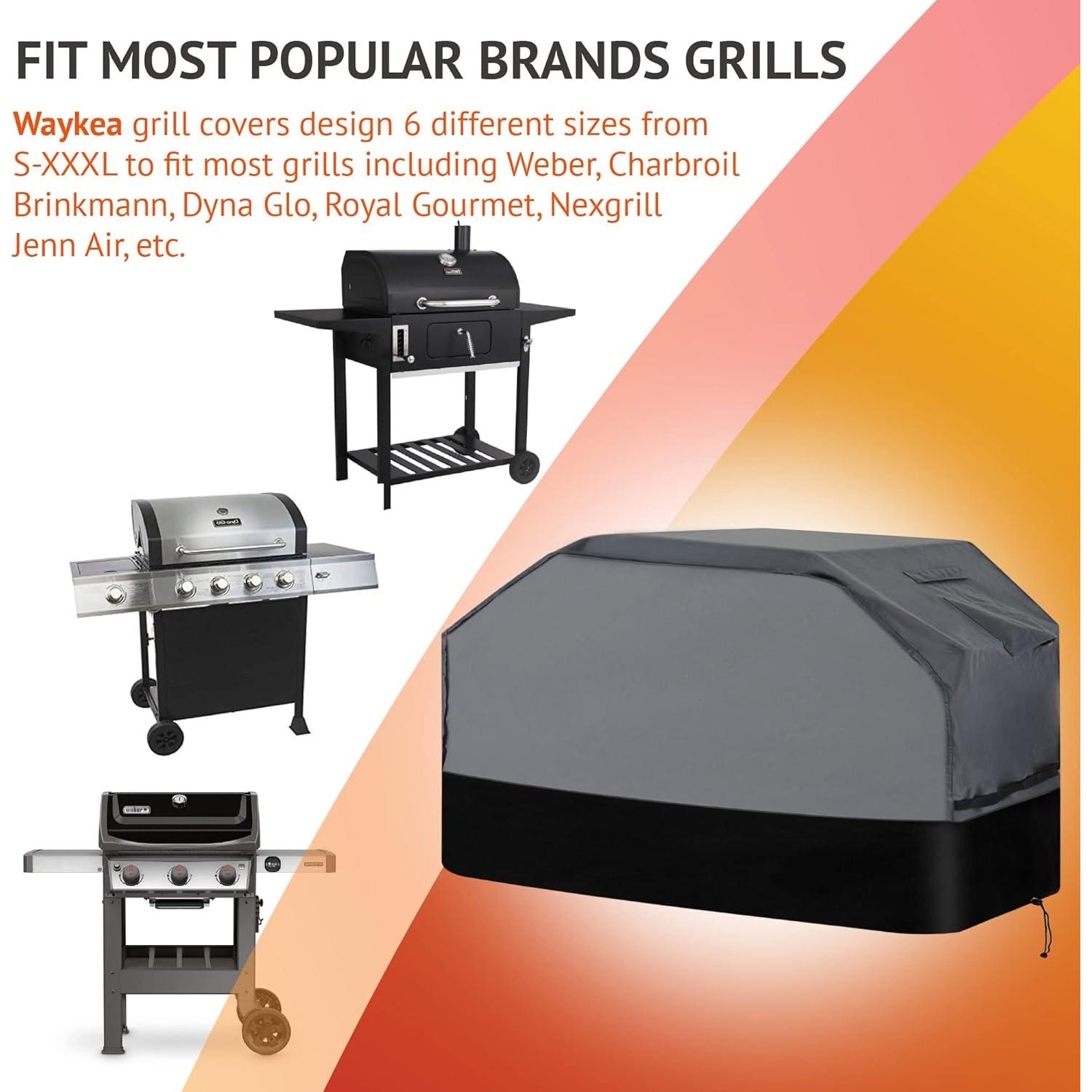 Funda de Parrilla Waykea 76 cm Resistente al Agua y UV