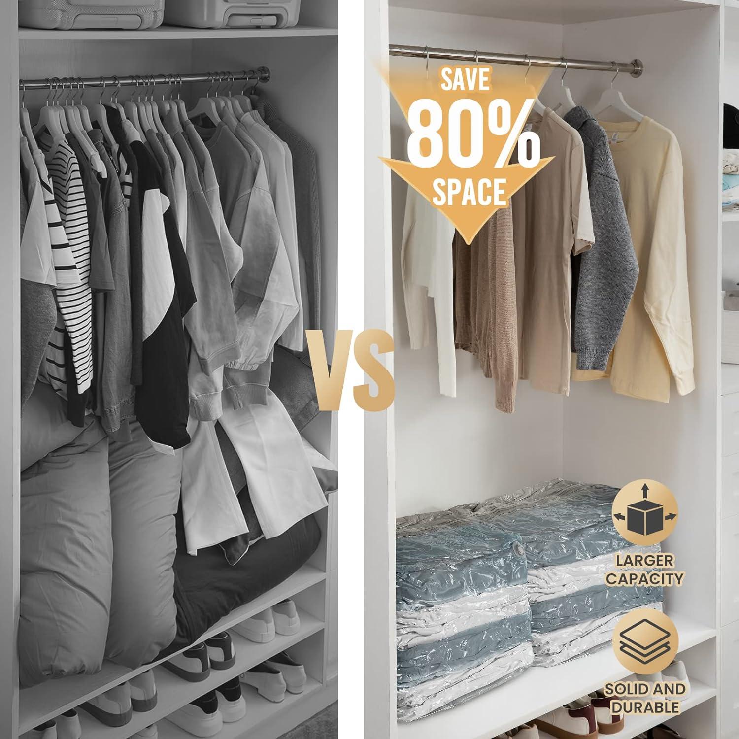 Bolsas de Almacenamiento al Vacío TAILI Jumbo 4 Pack 79x102x38 cm