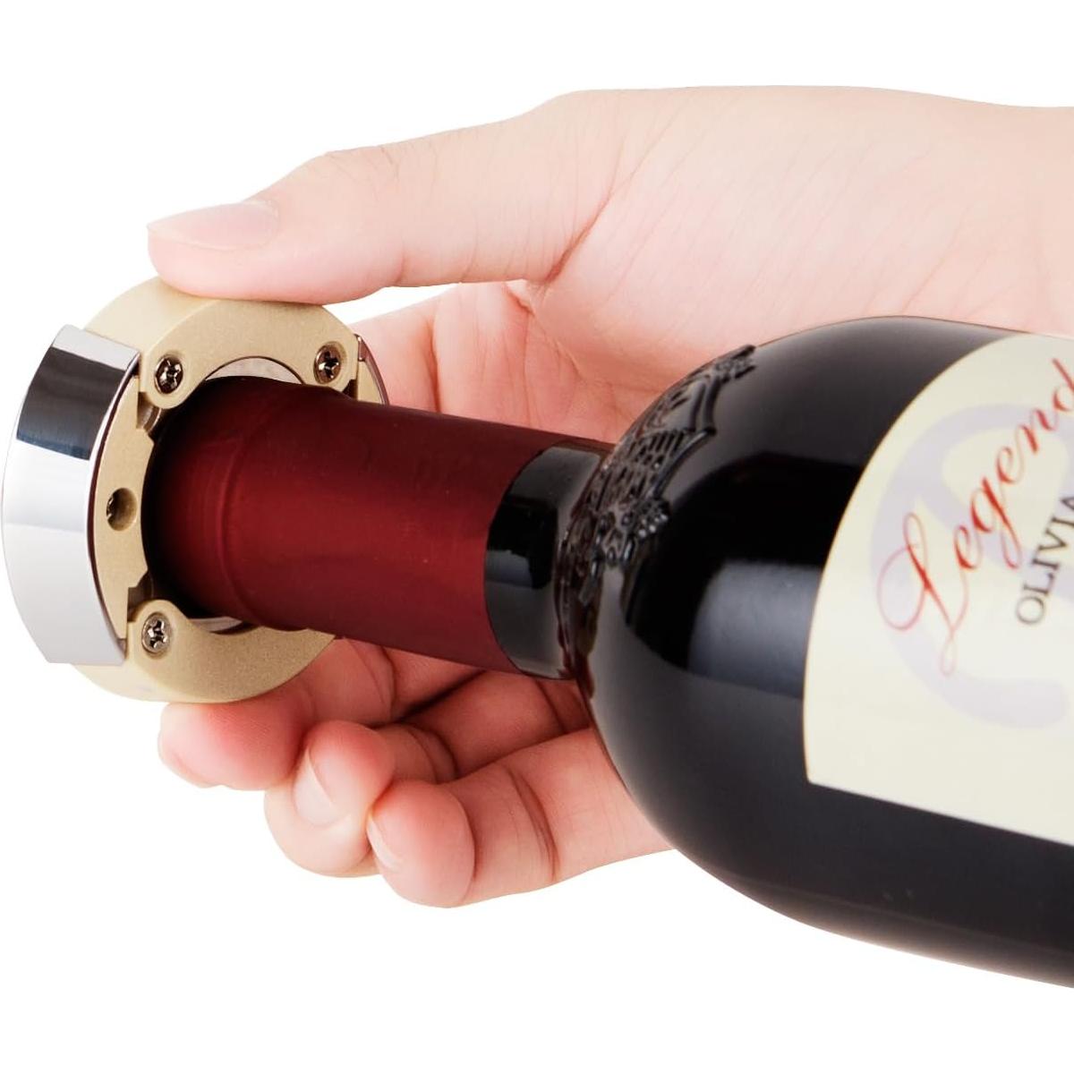 Ozeri Nouveaux II Abrebotellas Eléctrico Oro con Cortador