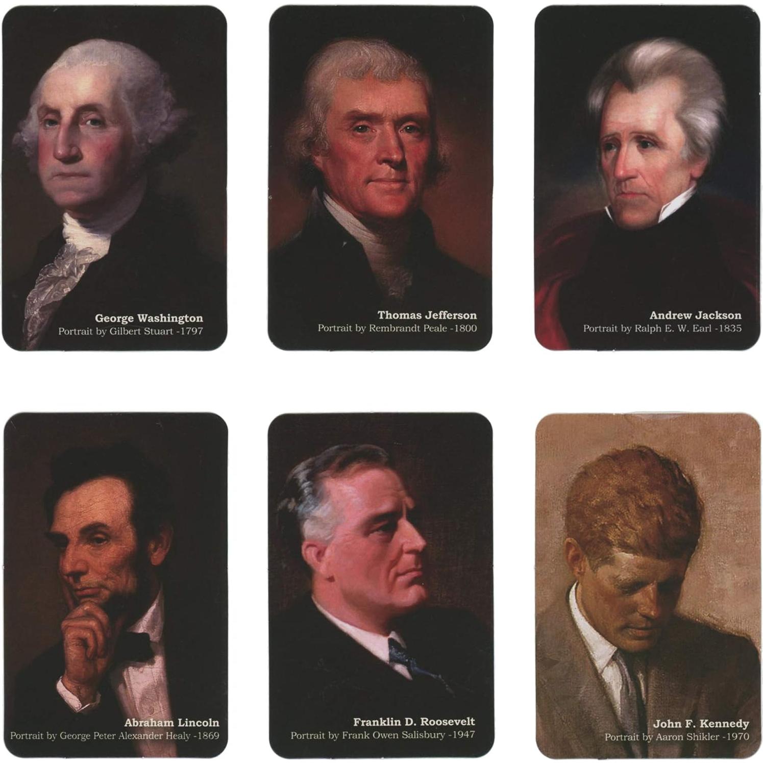 Figuras de Presidentes de EE.UU. BMC Toys Serie 1 - 6 Piezas