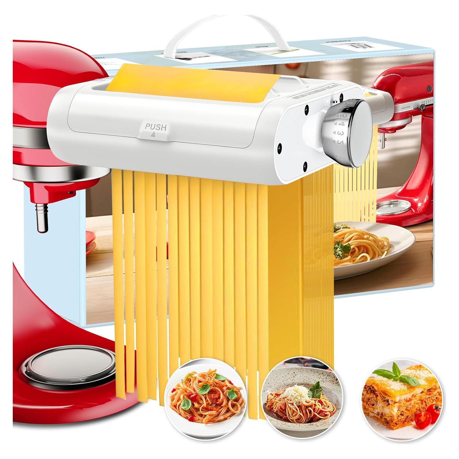 Accesorio 3 en 1 para Pasta KitchenAid CUNTENFAST - Acero Inoxidable