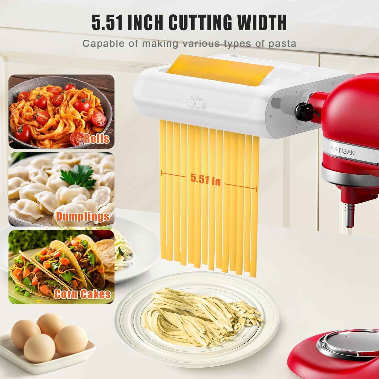 Accesorio 3 en 1 para Pasta KitchenAid CUNTENFAST - Acero Inoxidable