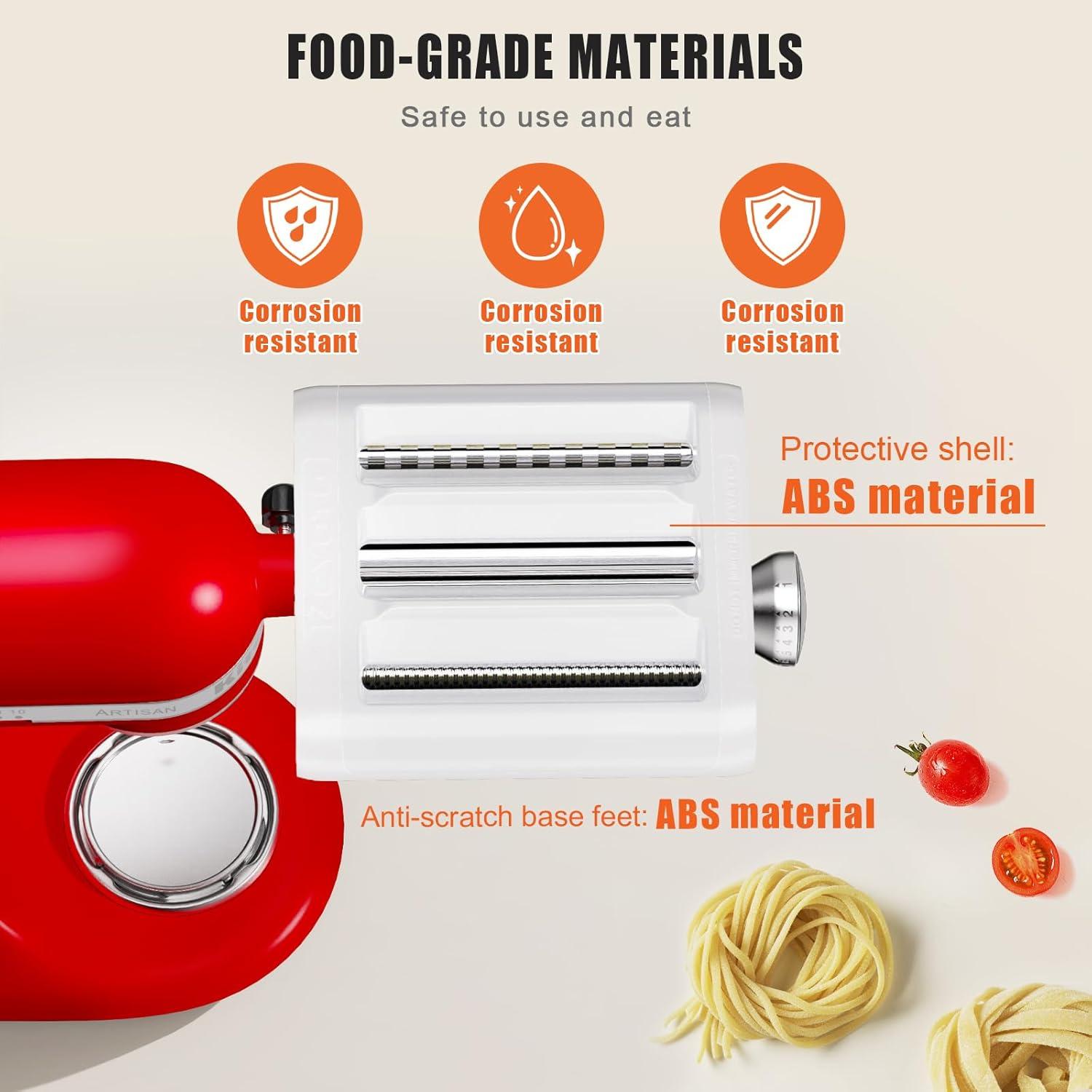 Accesorio 3 en 1 para Pasta KitchenAid CUNTENFAST - Acero Inoxidable