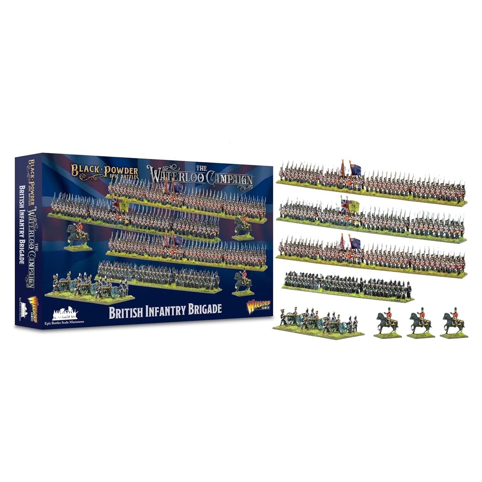 Miniaturas Warlord Games Brigada Infantería Británica 28mm