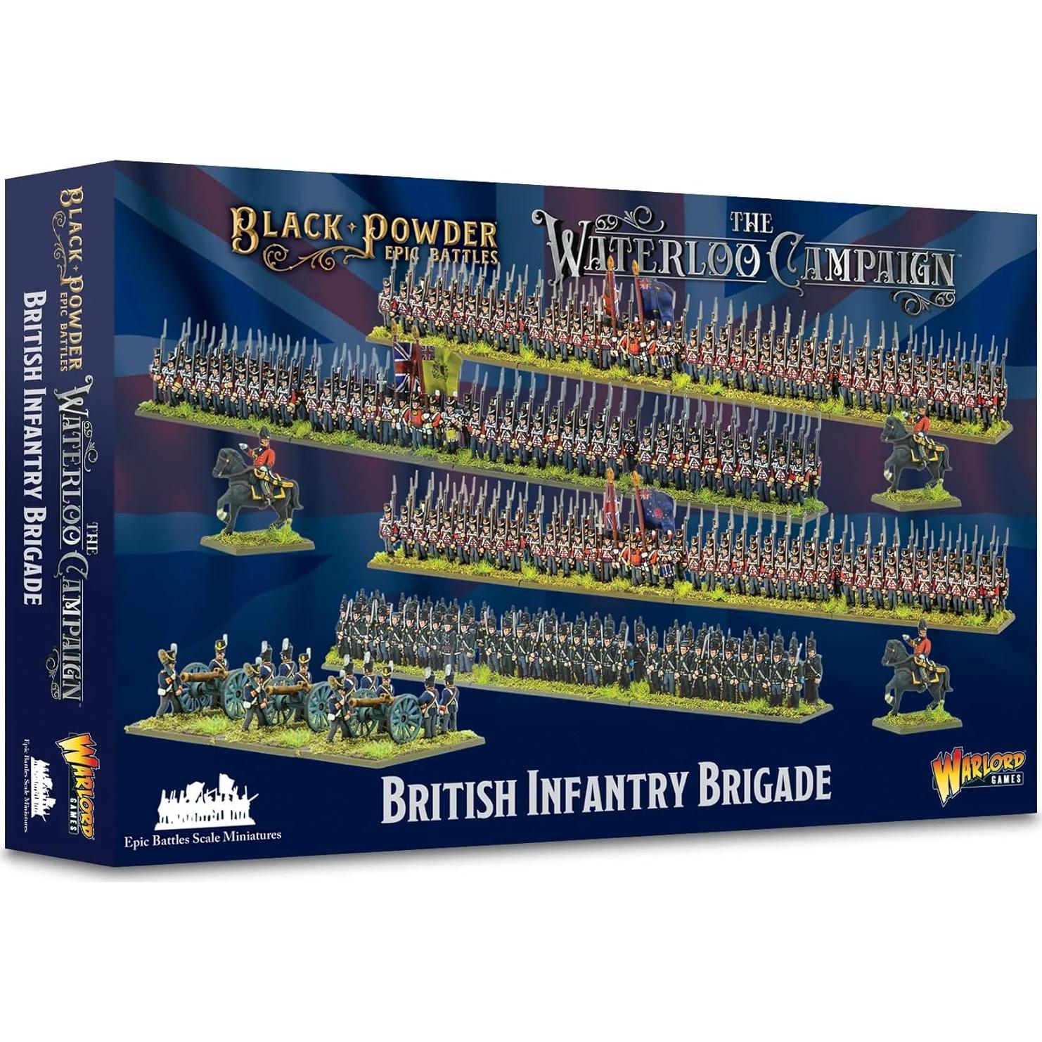 Miniaturas Warlord Games Brigada Infantería Británica 28mm