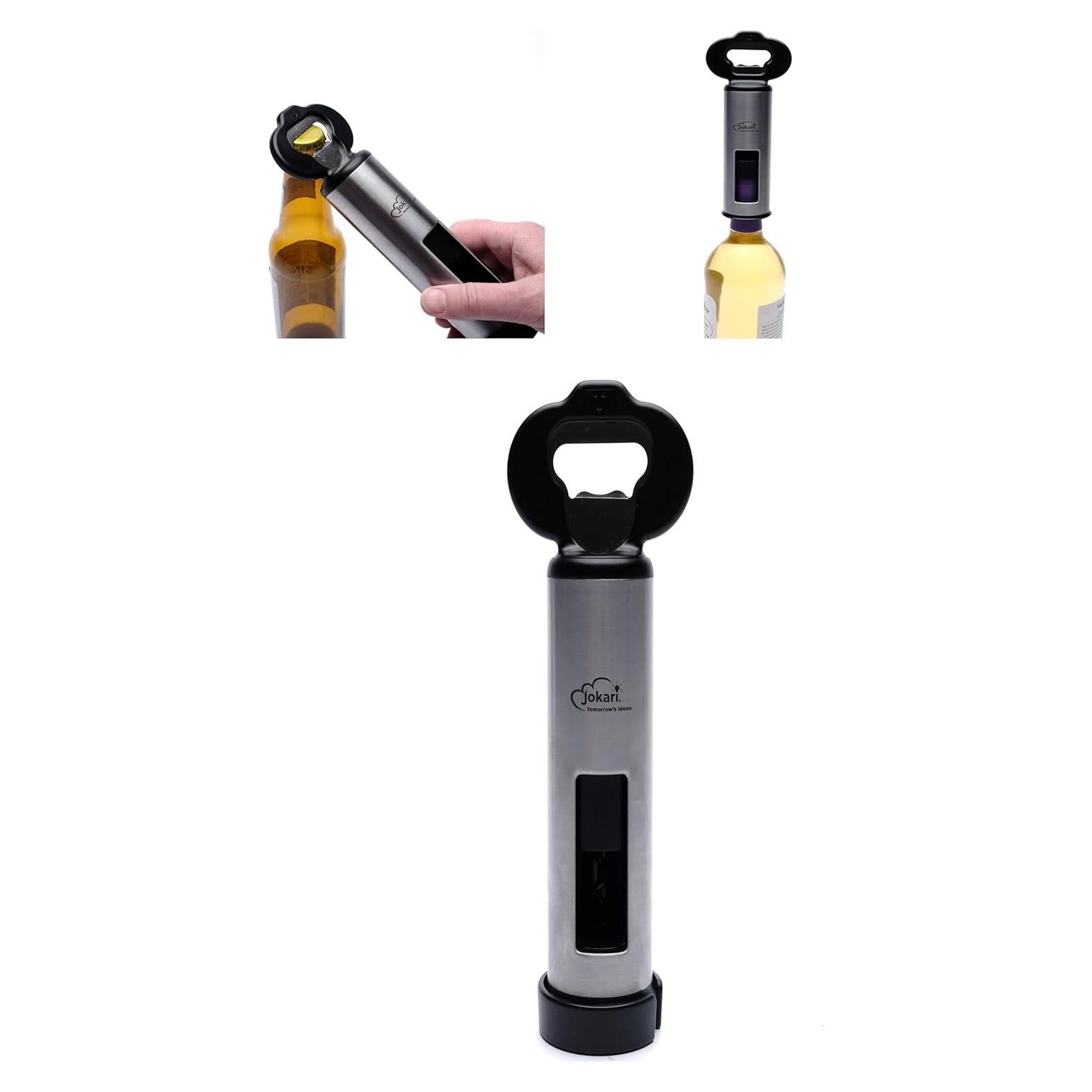 Abrebotellas 3 en 1 Jokari con Sacacorchos y Cortador