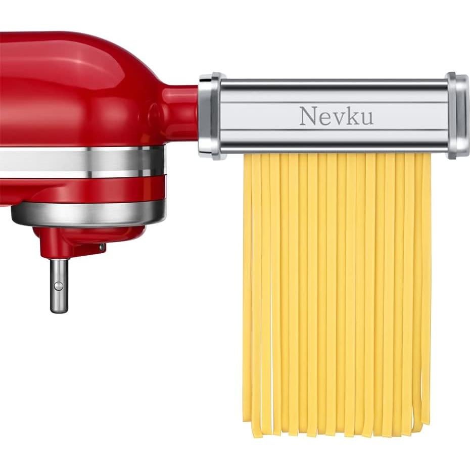 Juego de Accesorios para Pasta KitchenAid Nevku - Rodillo y Cortadores