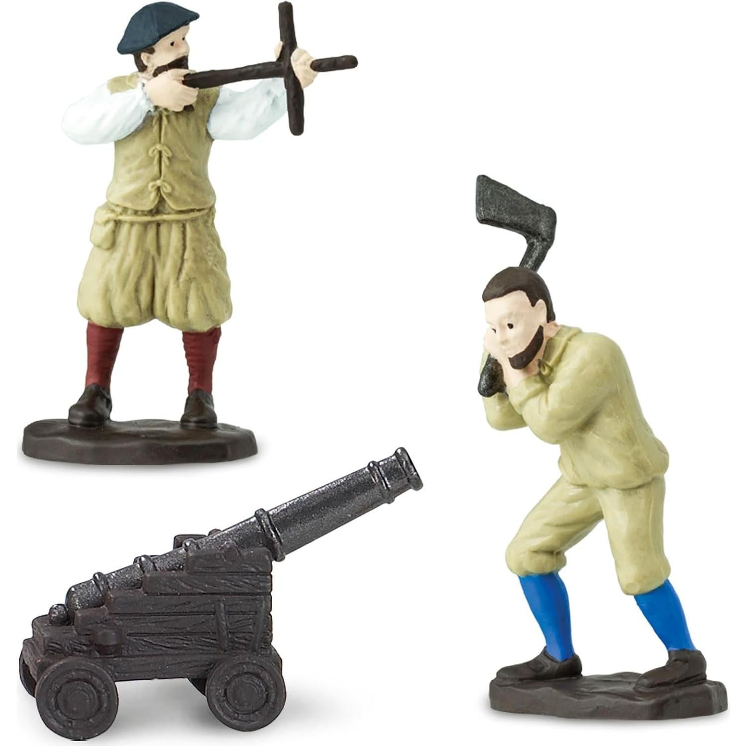 Safari Ltd. Figuras Colonos de Jamestown - 10 Piezas Educativas