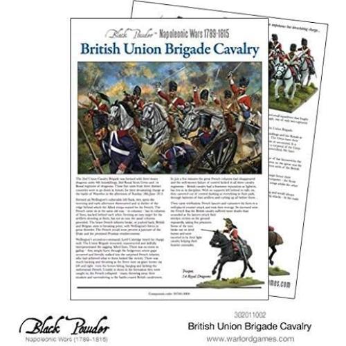 Miniaturas de Caballería Británica Warlord 28mm Sin Pintar