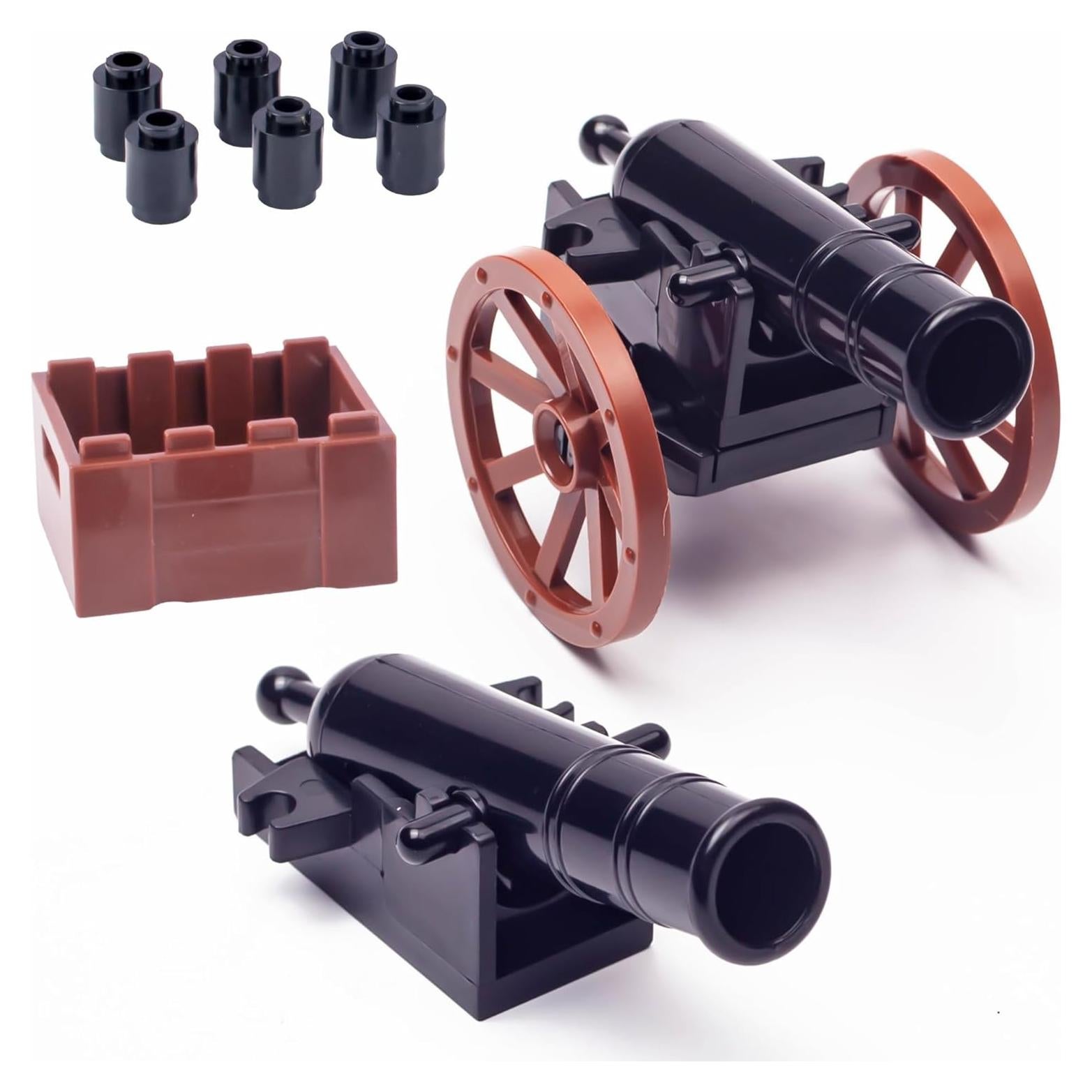 Cañón de Guerra Medieval 2 MaozyHomie Juguete 11,68 cm