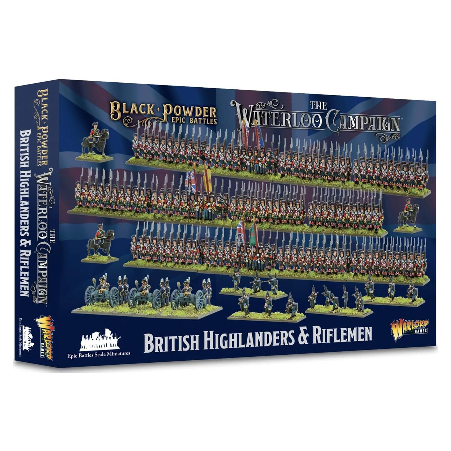 Miniaturas Warlord Games Campaña Waterloo 28mm Pintables