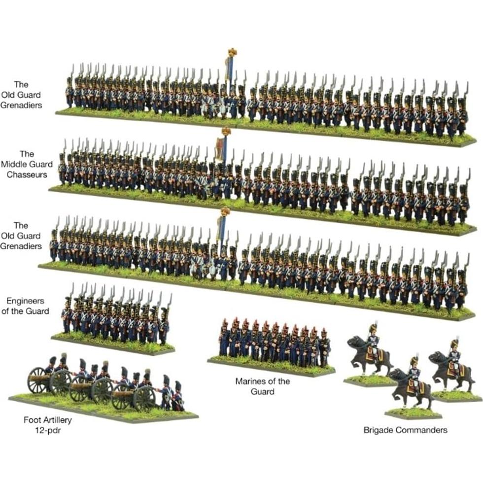 Miniaturas Warlord Games Campaña Waterloo 28mm Sin Pintar