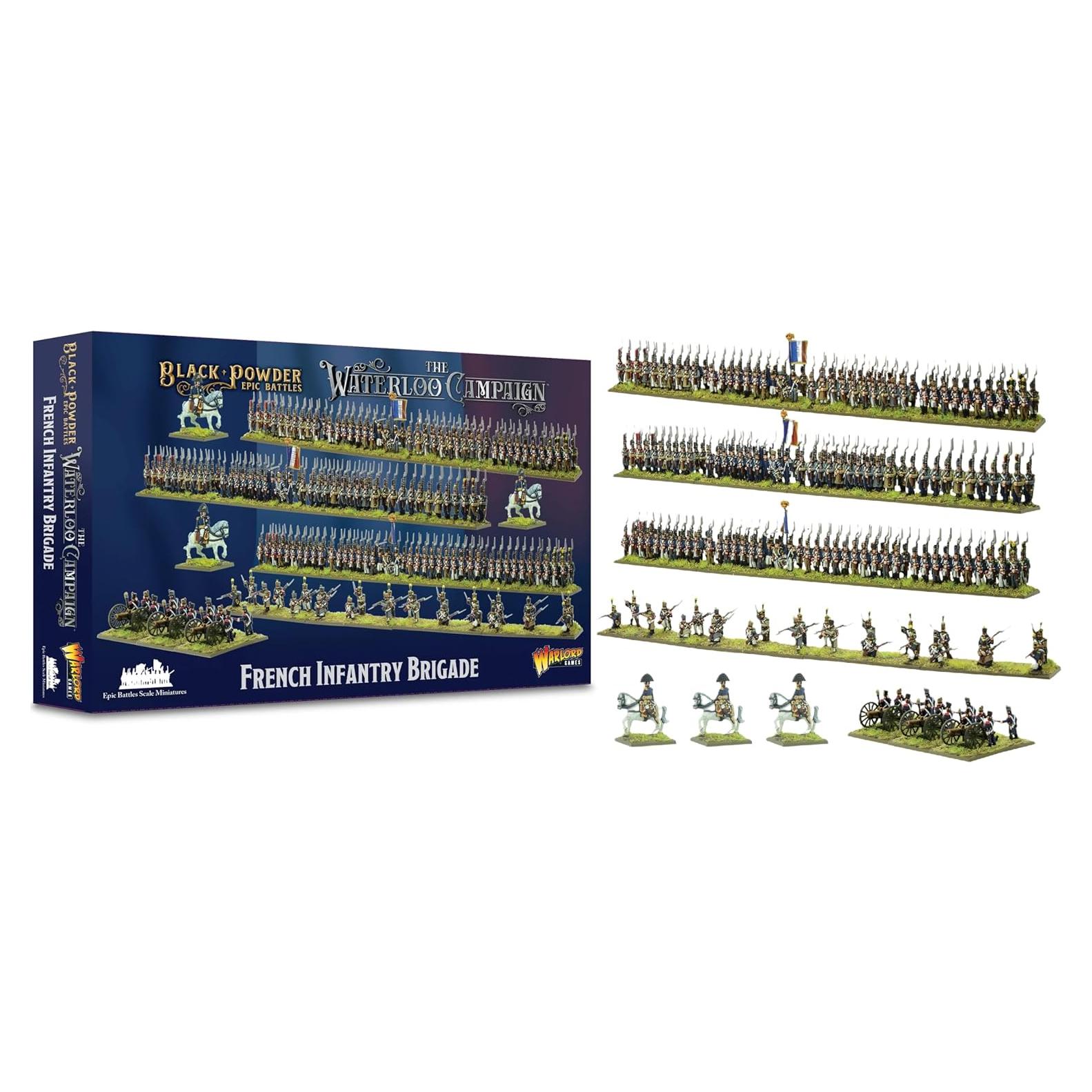 Miniaturas Warlord Brigada Infantería Francesa 28mm