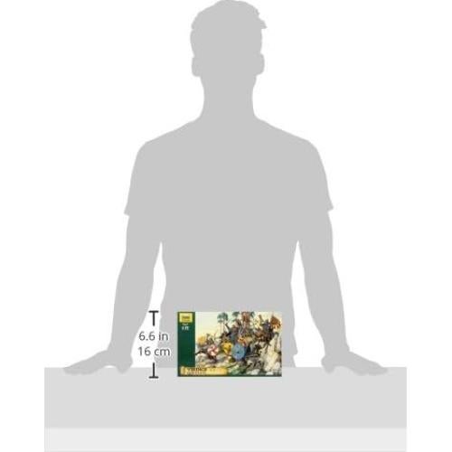 Kit de Soldados Vikingos Zvezda 8046 Escala 1/72 41 Figuras