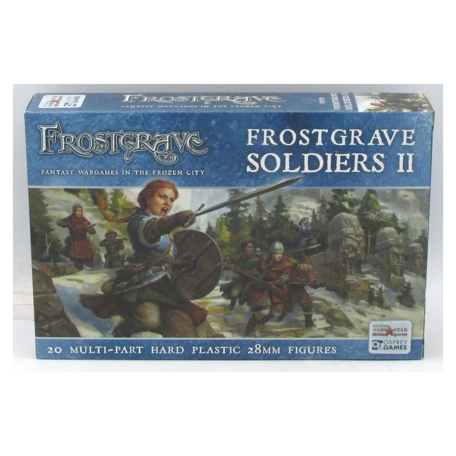 Soldados de Frostgrave II Femeninos 20 Figuras Plástico 28mm
