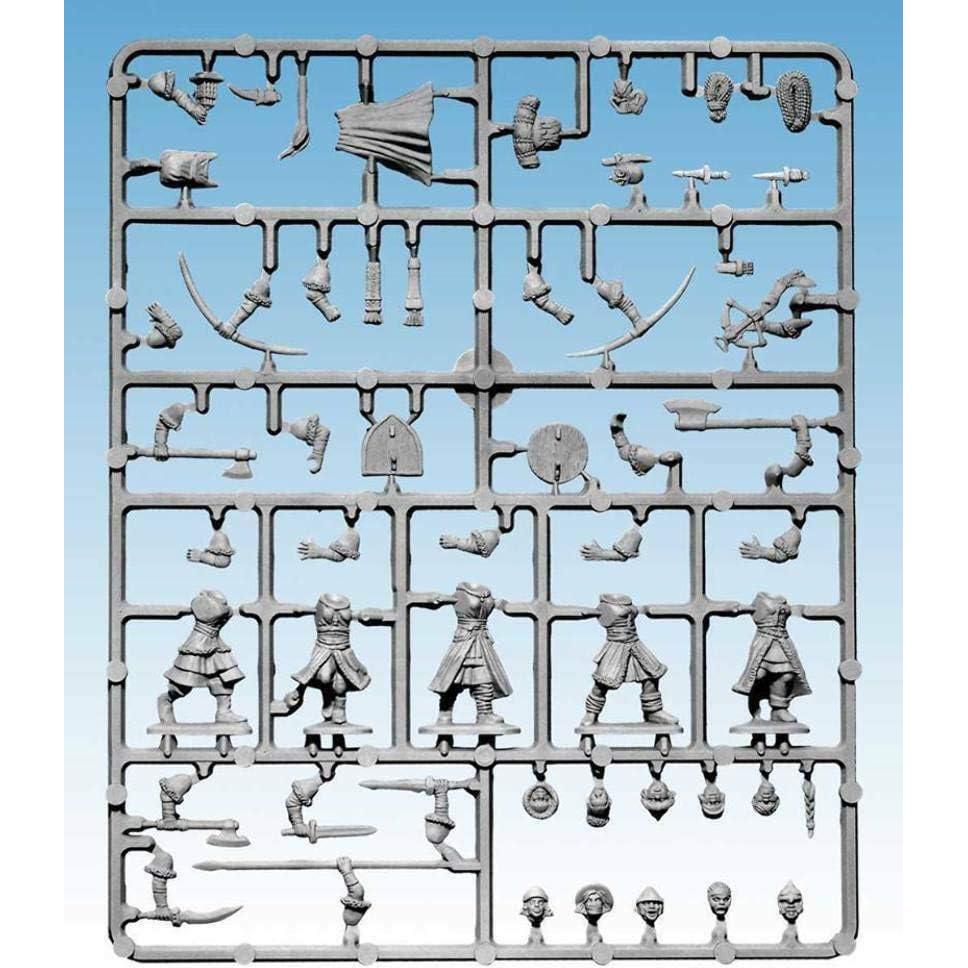 Soldados de Frostgrave II Femeninos 20 Figuras Plástico 28mm