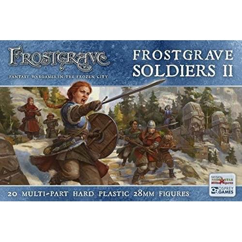 Soldados de Frostgrave II Femeninos 20 Figuras Plástico 28mm
