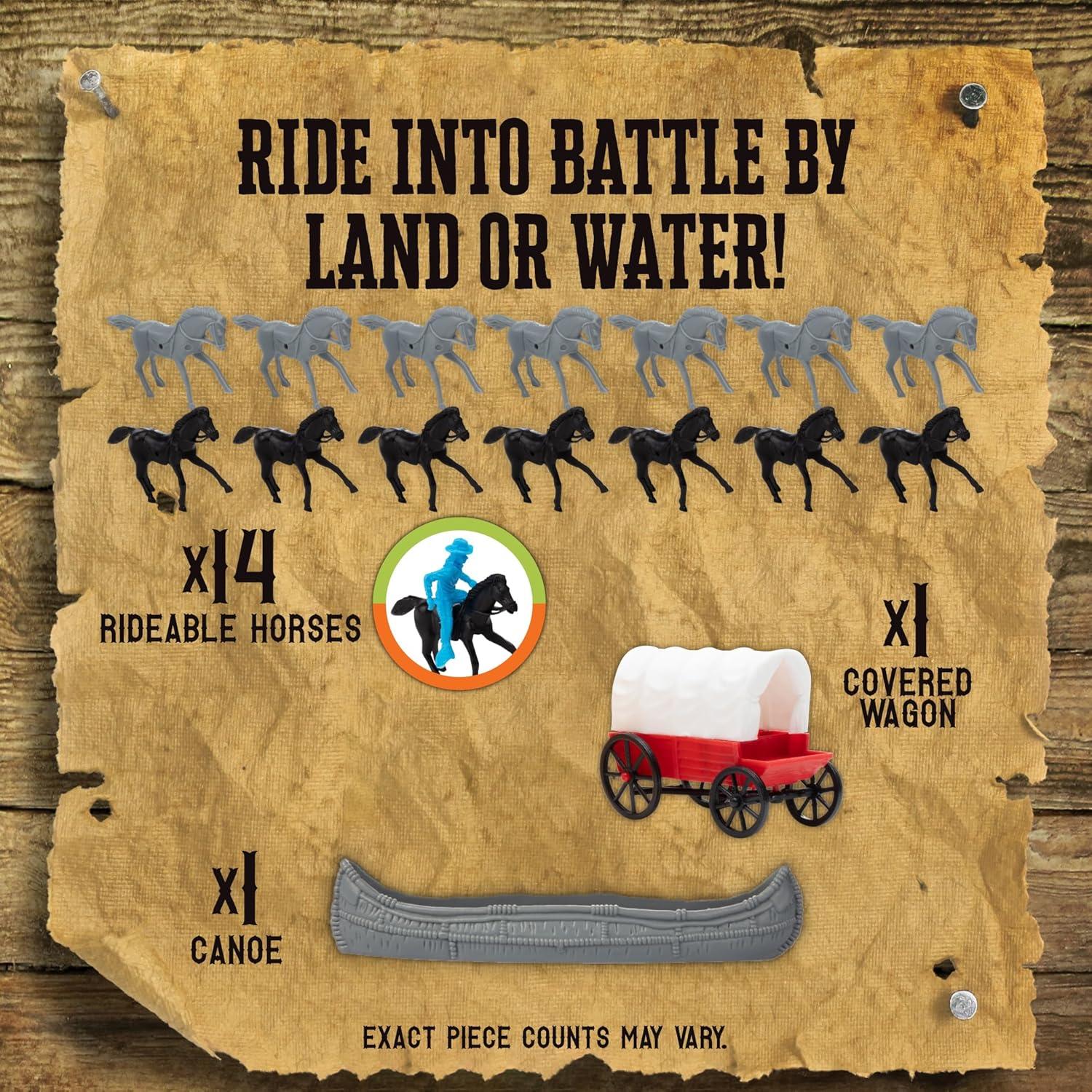 Juego de Figuras de Acción Viejo Oeste SCS Direct 108 Piezas