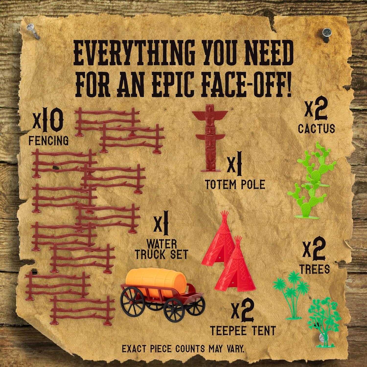 Juego de Figuras de Acción Viejo Oeste SCS Direct 108 Piezas